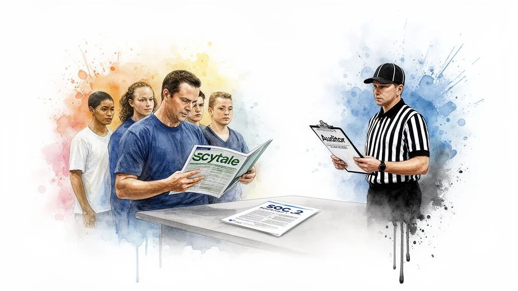 A secure digital lock and key representing data security and vendor trust.